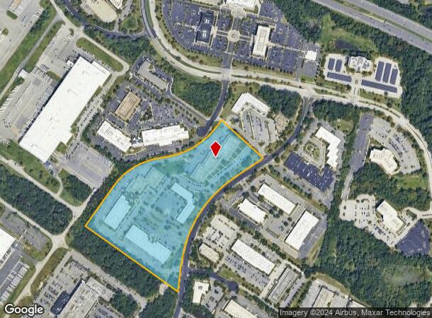  7151 Columbia Gateway Dr, Columbia, MD Parcel Map