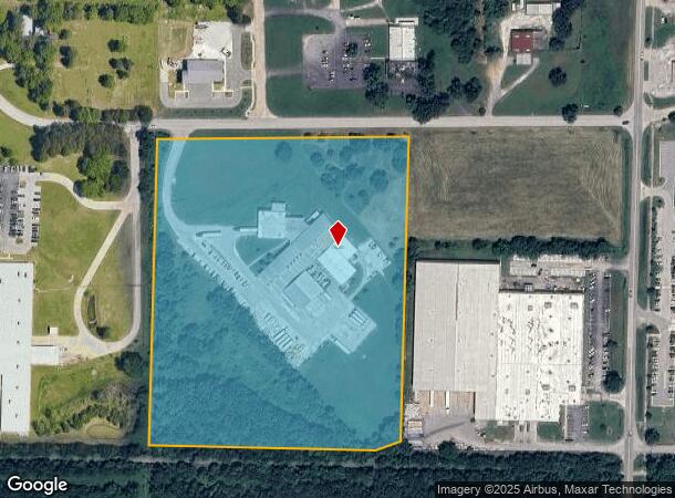  1601 E Pump Station Rd, Fayetteville, AR Parcel Map