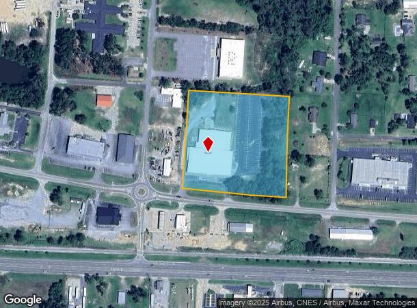 616 Nw Broad St, Lyons, GA Parcel Map