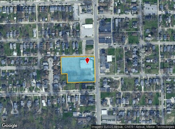  2520 Broadway, Fort Wayne, IN Parcel Map