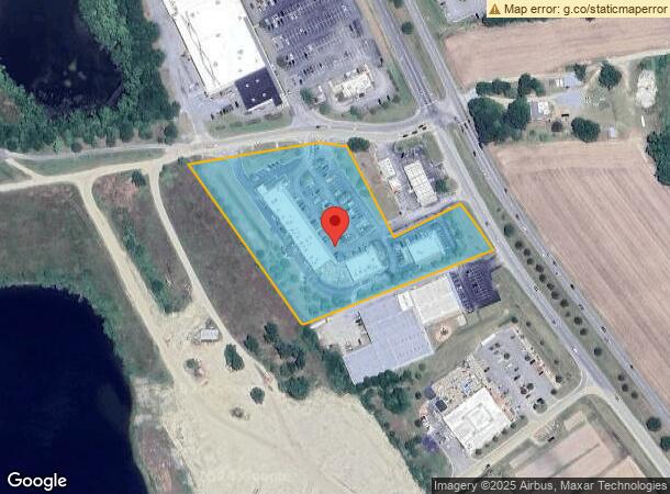  13400 Benns Church Blvd, Smithfield, VA Parcel Map