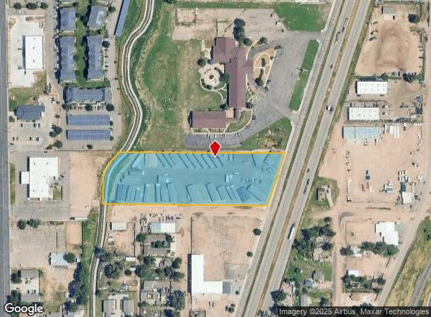 3455 W Service Rd, Evans, CO Parcel Map
