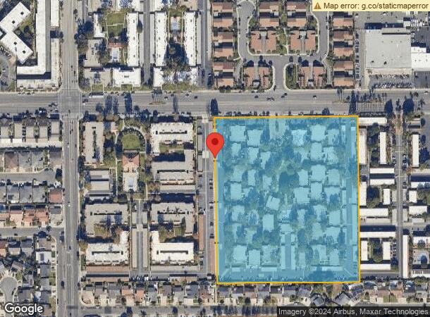  6732 Warner Ave, Huntington Beach, CA Parcel Map