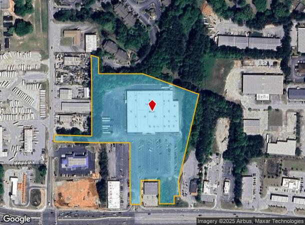  5793 Highway 92 Fairburn Rd, Douglasville, GA Parcel Map