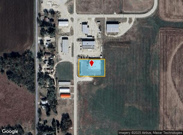 826 N Roosevelt St, Marion, KS Parcel Map