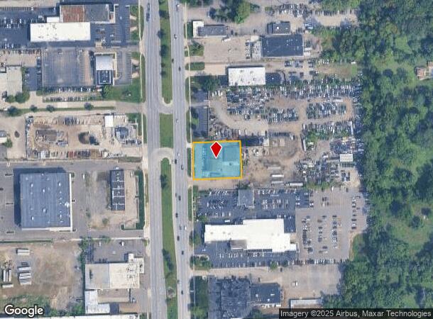  21348 Telegraph Rd, Southfield, MI Parcel Map