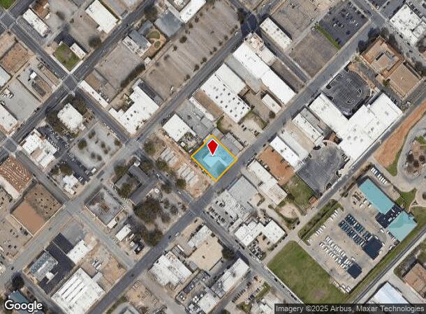  1005 Franklin Ave, Waco, TX Parcel Map