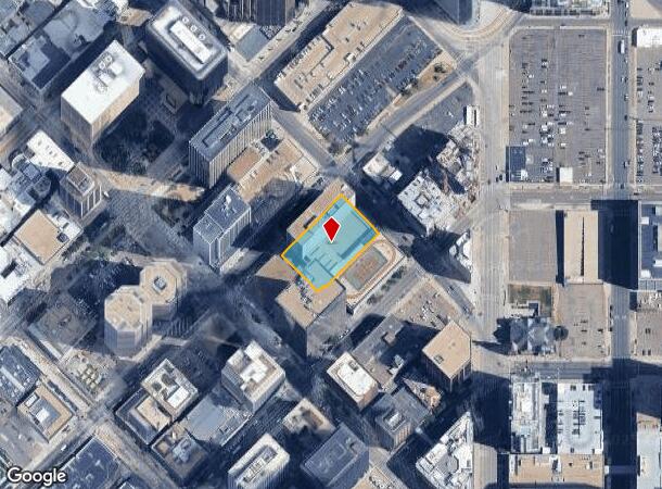 1750 Welton St, Denver, CO Parcel Map