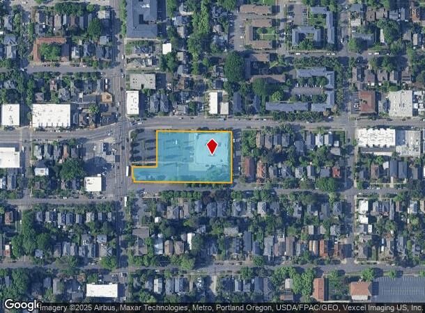 940 Se Cesar E Chavez Blvd, Portland, OR Parcel Map
