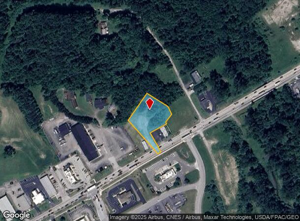  650 W Coshocton St, Johnstown, OH Parcel Map