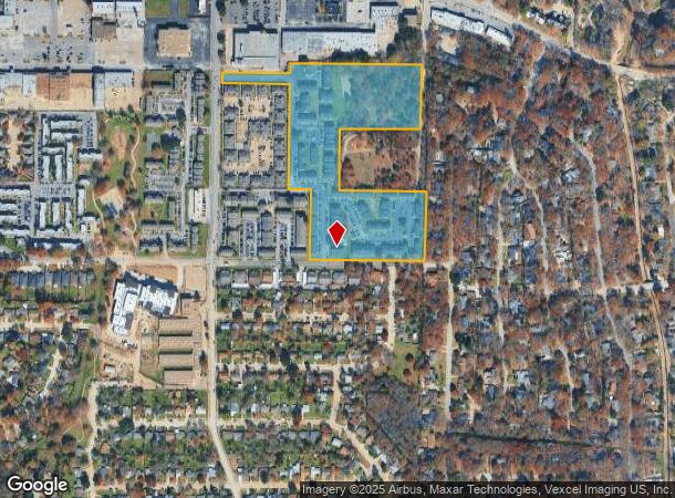 745 E Pecan St, Hurst, TX Parcel Map