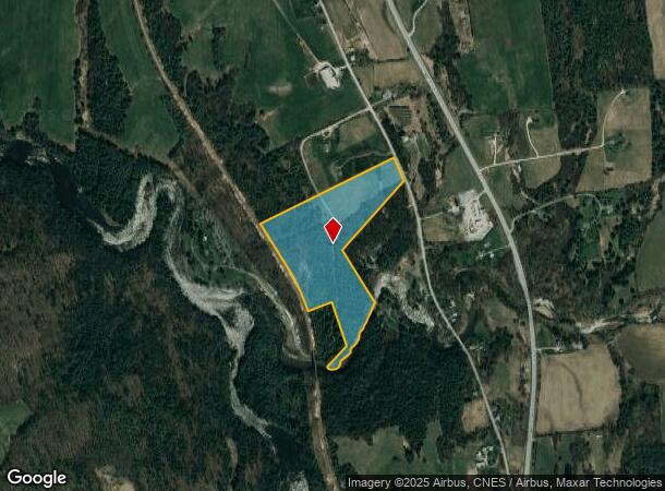  3 Dog Team Rd, New Haven, VT Parcel Map