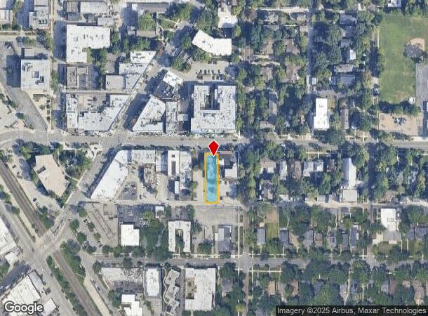  1109 Central Ave, Wilmette, IL Parcel Map