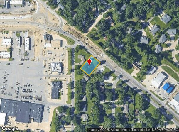  5609 University Ave, Cedar Falls, IA Parcel Map