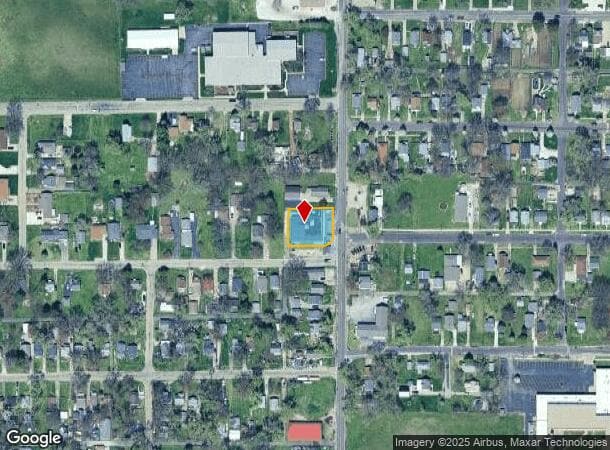 1221 S Laramie St, Peoria, IL Parcel Map
