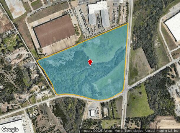  8201 Bonnie View Rd, Dallas, TX Parcel Map