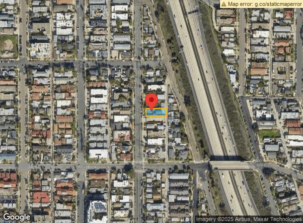  4051 32Nd St, San Diego, CA Parcel Map