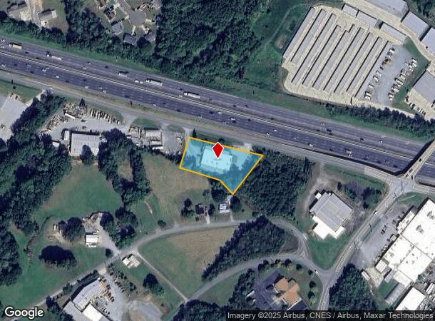 408 E Interstate Service Rd, Graham, NC Parcel Map