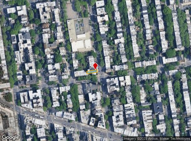  478 Washington Ave, Brooklyn, NY Parcel Map