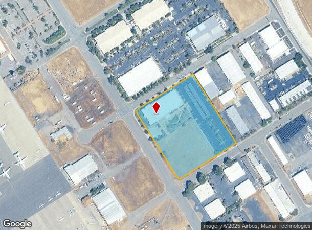 890 Fortress St, Chico, CA Parcel Map