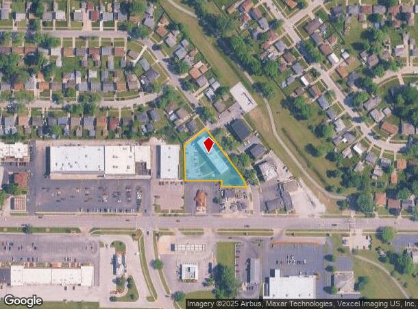 9616 Farmer Dr, Highland, IN Parcel Map