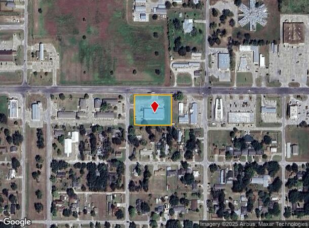 411 Henderson Ave, Palacios, TX Parcel Map