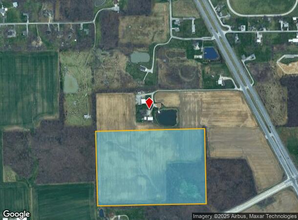  9326 Decatur Rd, Fort Wayne, IN Parcel Map