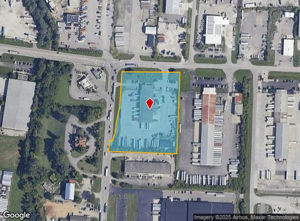  2751 E Crescentville Rd, Cincinnati, OH Parcel Map