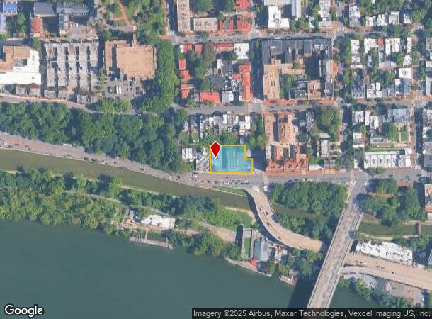  3607 M St Nw, Washington, DC Parcel Map