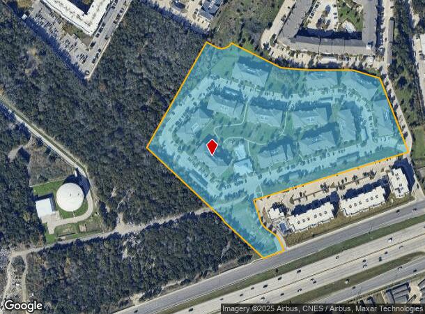 6934 E Ben White Blvd, Austin, TX Parcel Map