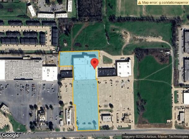  3121 E Texas St, Bossier City, LA Parcel Map