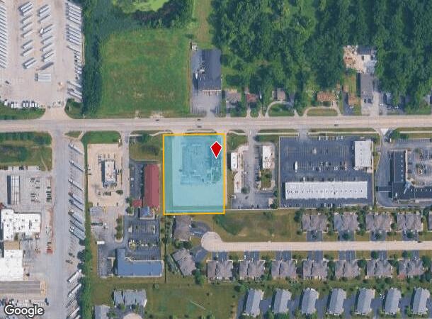 5801 W Monee Manhattan Rd, Monee, IL Parcel Map