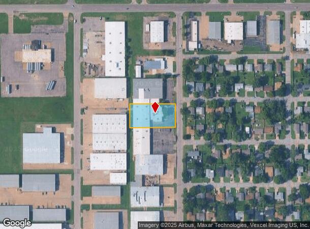 2505 S Custer Ave, Wichita, KS Parcel Map