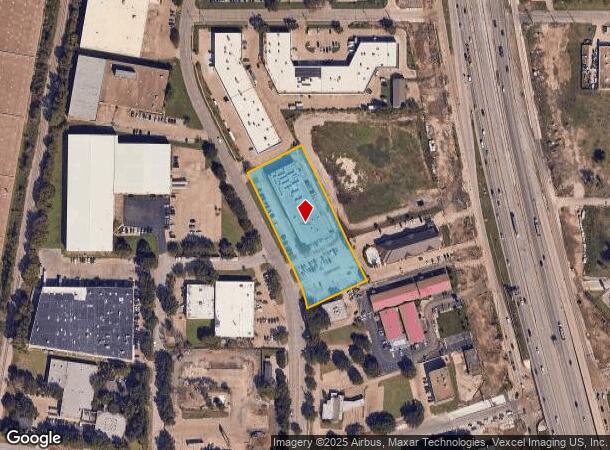 13300 Branch View Ln, Dallas, TX Parcel Map