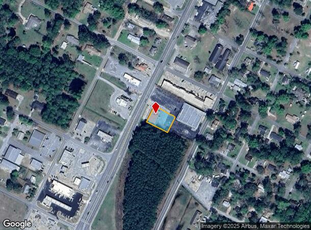 895 S Main St, Baxley, GA Parcel Map