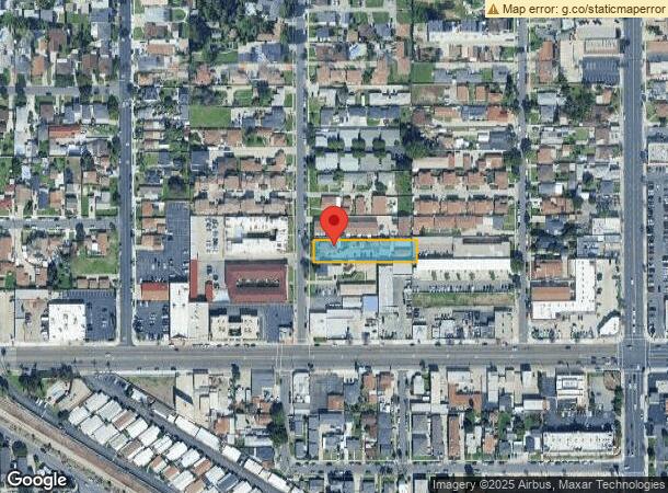  15746 Ryon Ave, Bellflower, CA Parcel Map