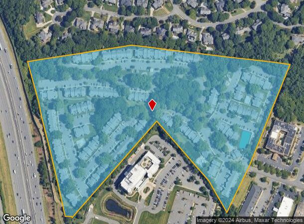  9200 Willow Ridge Rd, Charlotte, NC Parcel Map