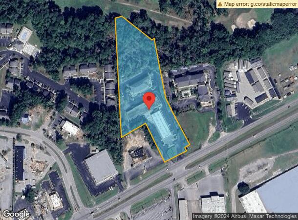  1340 N Wesleyan Blvd, Rocky Mount, NC Parcel Map