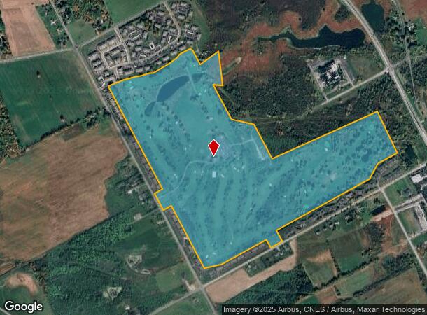  2231 Brickyard Rd, Canandaigua, NY Parcel Map