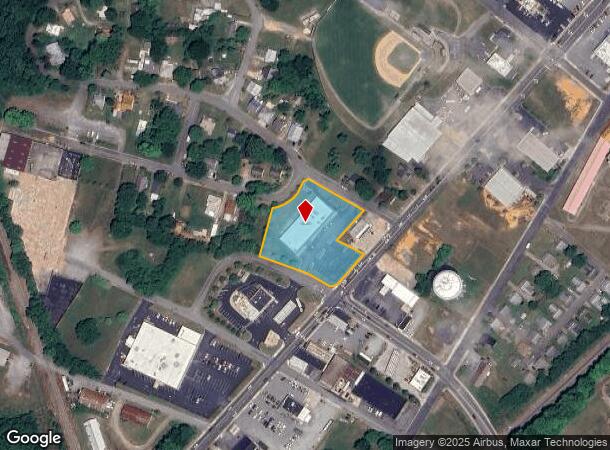  972 S Main St, Lexington, NC Parcel Map