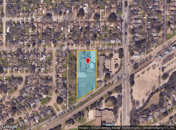  2428 Falls Dr, Dallas, TX Parcel Map