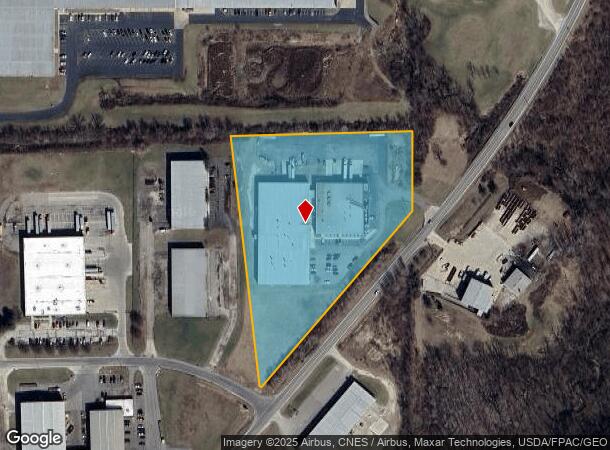 1711 N Main St, Mansfield, OH Parcel Map