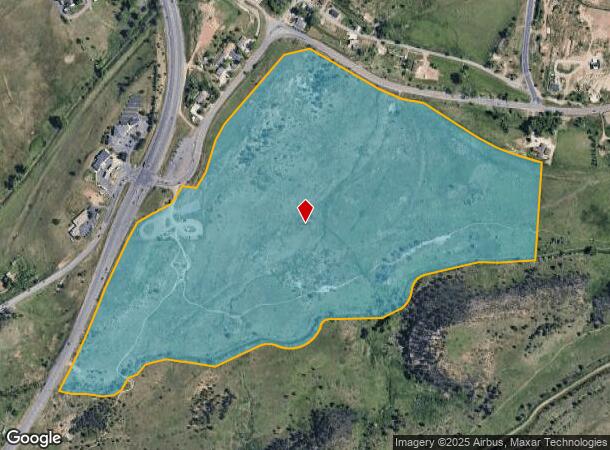 1842 S Foothills Hwy, Boulder, CO Parcel Map