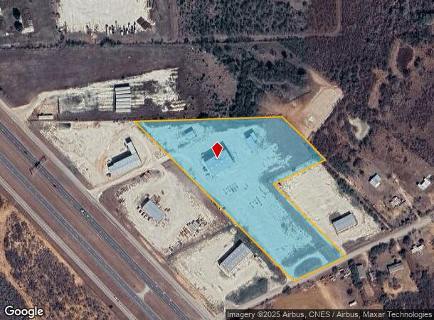  99 Pullins Rd S, Pleasanton, TX Parcel Map