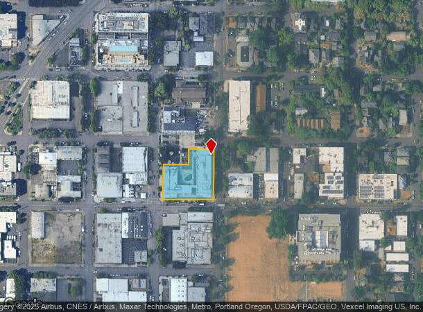  1177 Se Stark St, Portland, OR Parcel Map