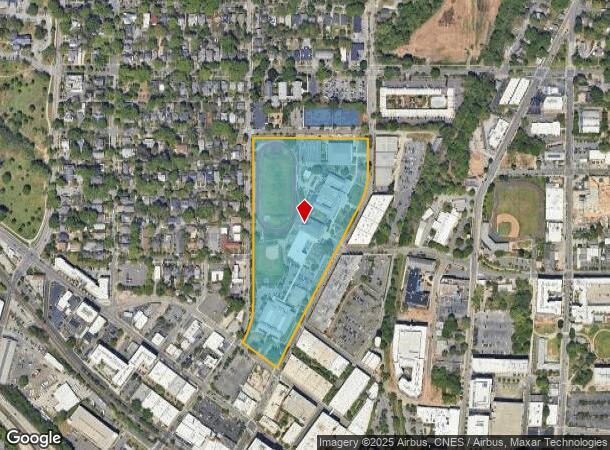 401 N Duke St, Durham, NC Parcel Map