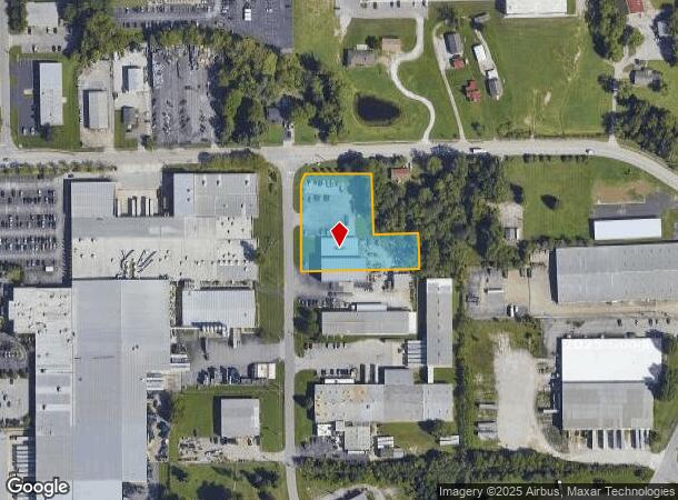  990 Progress Blvd, New Albany, IN Parcel Map