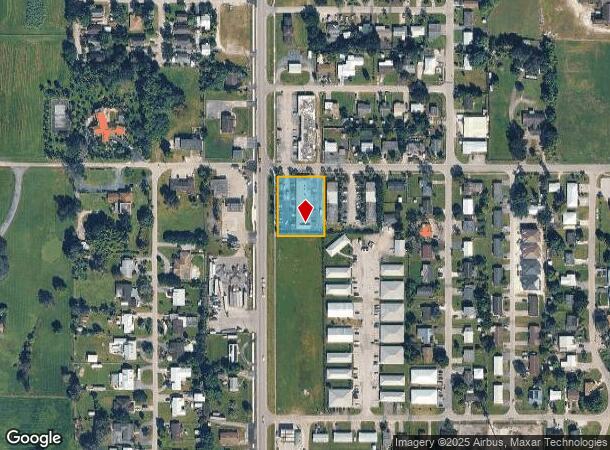 349 Nw 16Th St, Belle Glade, FL Parcel Map
