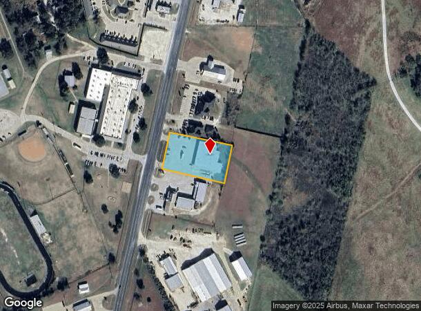  309 S Bosque St, Whitney, TX Parcel Map