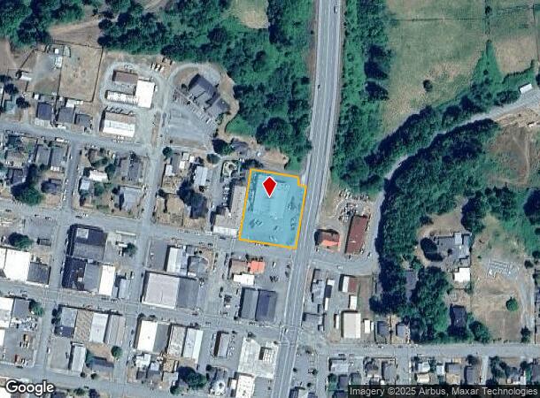 725 Ash St, Myrtle Point, OR Parcel Map